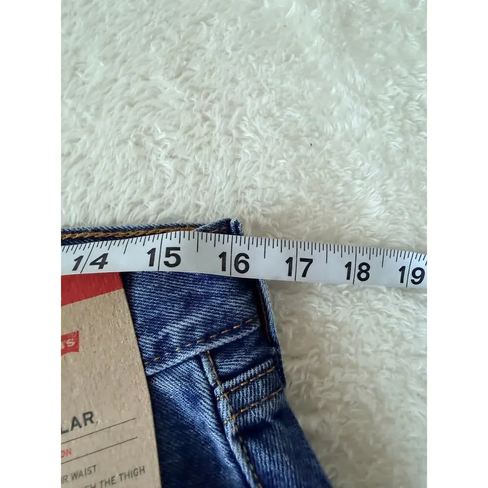 Levi’s 505 Regular Jeans Men’s 33x30 Medium Stonewash NWT Straight Leg